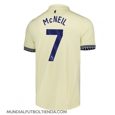 Camiseta Everton Dwight McNeil #7 Segunda Equipación Replica 2025-26 mangas cortas Camiseta Everton Dwight McNeil #7 Segunda Equipación Replica 2025-26 mangas cortas